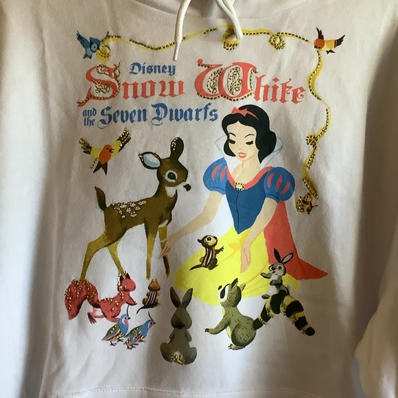 Disney Snow White Graphic Hoodie - White - Picture 3 of 8